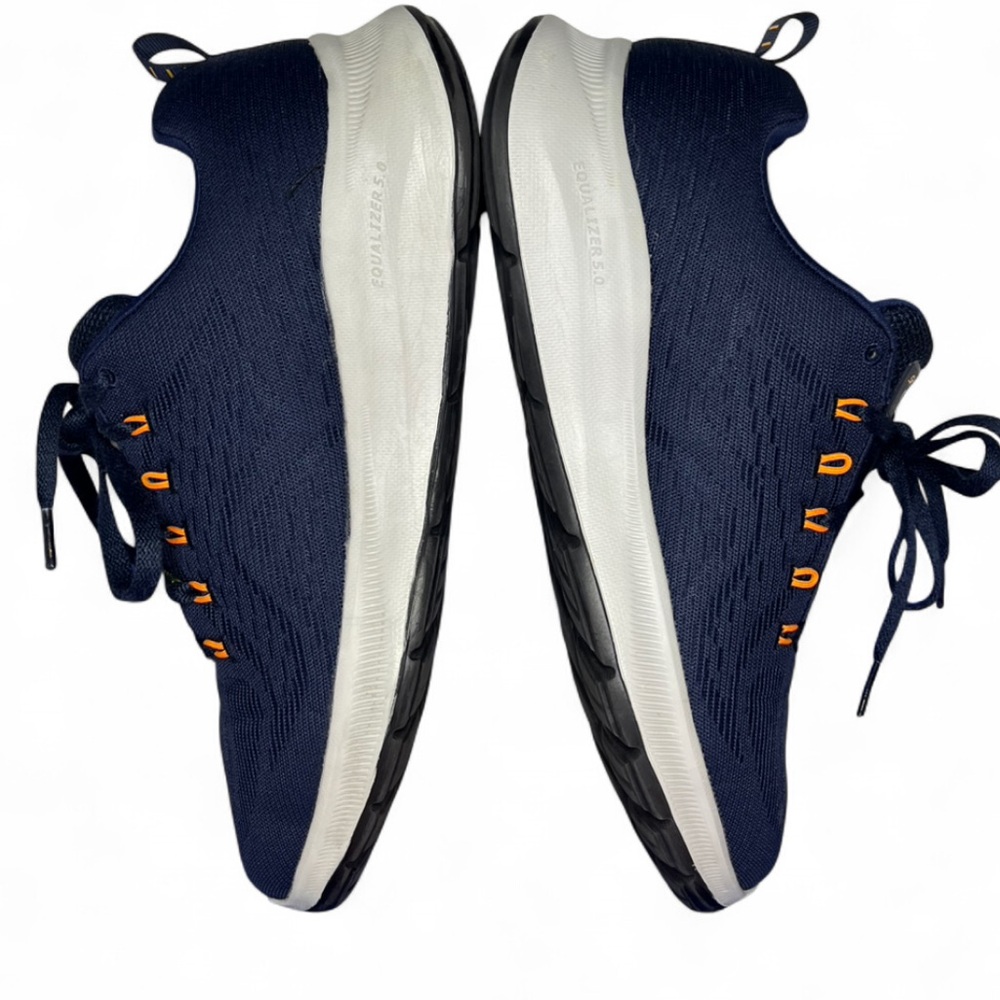 Skechers Track Moulton Shoes Mens Navy Blue Memory Foam Washable Sneakers 10.5 - Picture 3 of 16